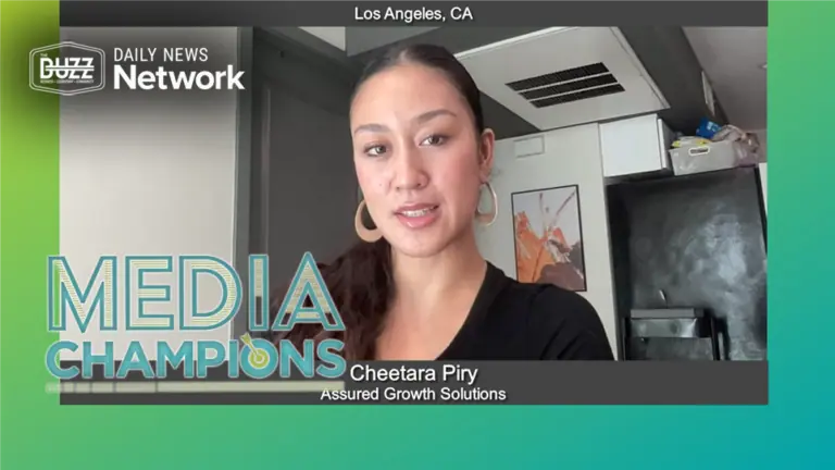 Media Champions with Cheetara Piry of Assured Growth Solutions