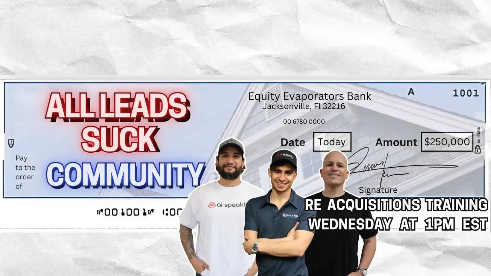 Simple Sell / All Leads Suck